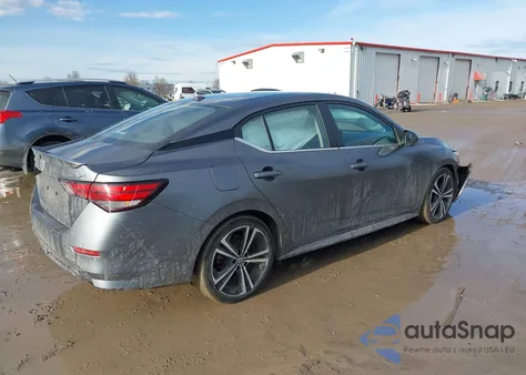 2021 Nissan Sentra Sr Xtronic Cvt из США, поврежденный, VIN 3N1AB8DV7MY225758